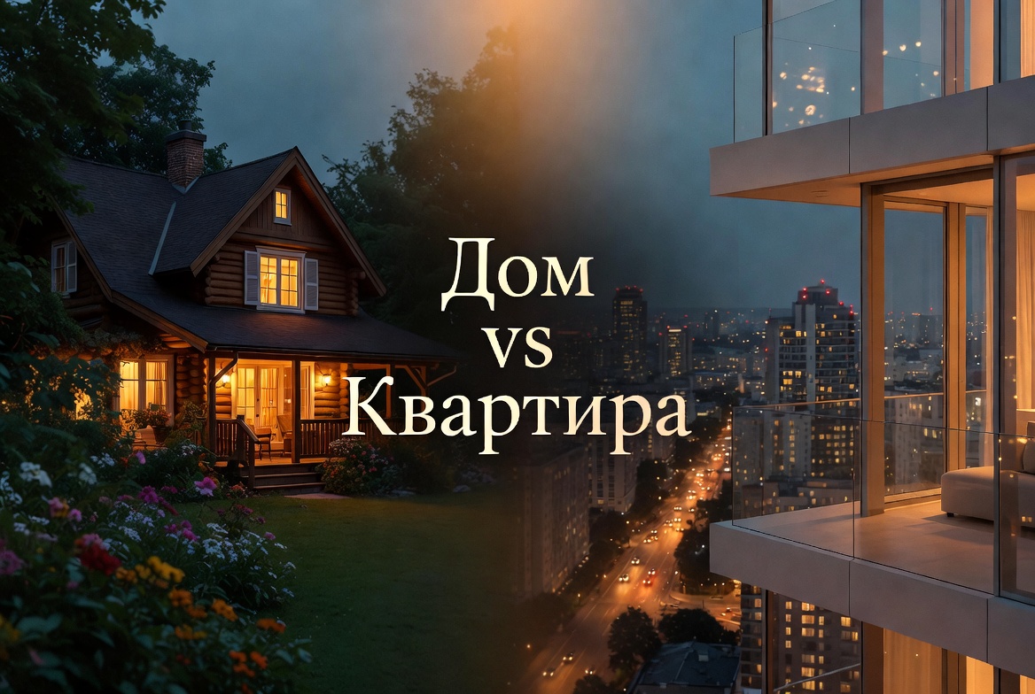 Частный дом или квартира: что лучше для счастливой жизни?