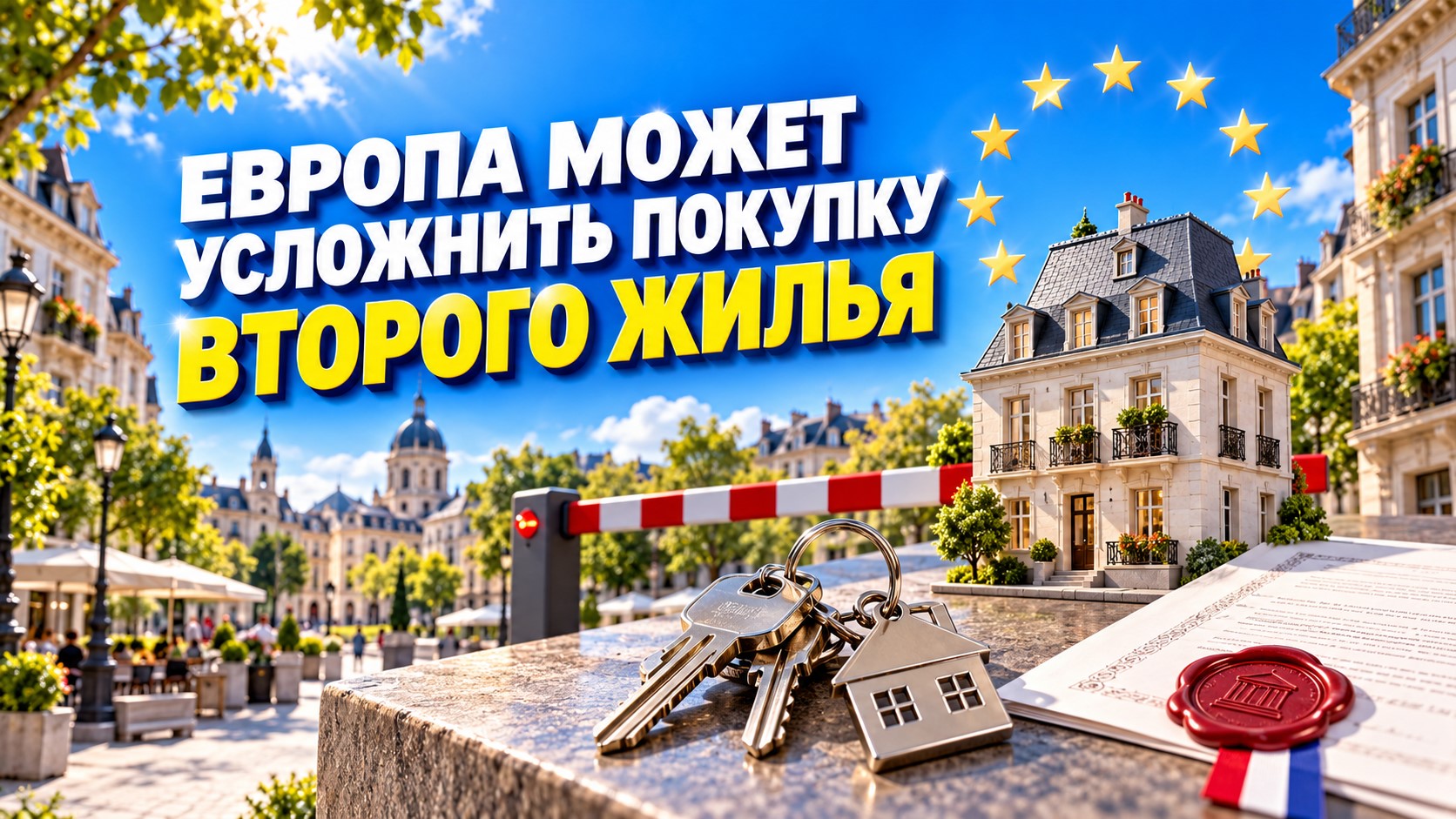 Европа может усложнить покупку второго жилья
