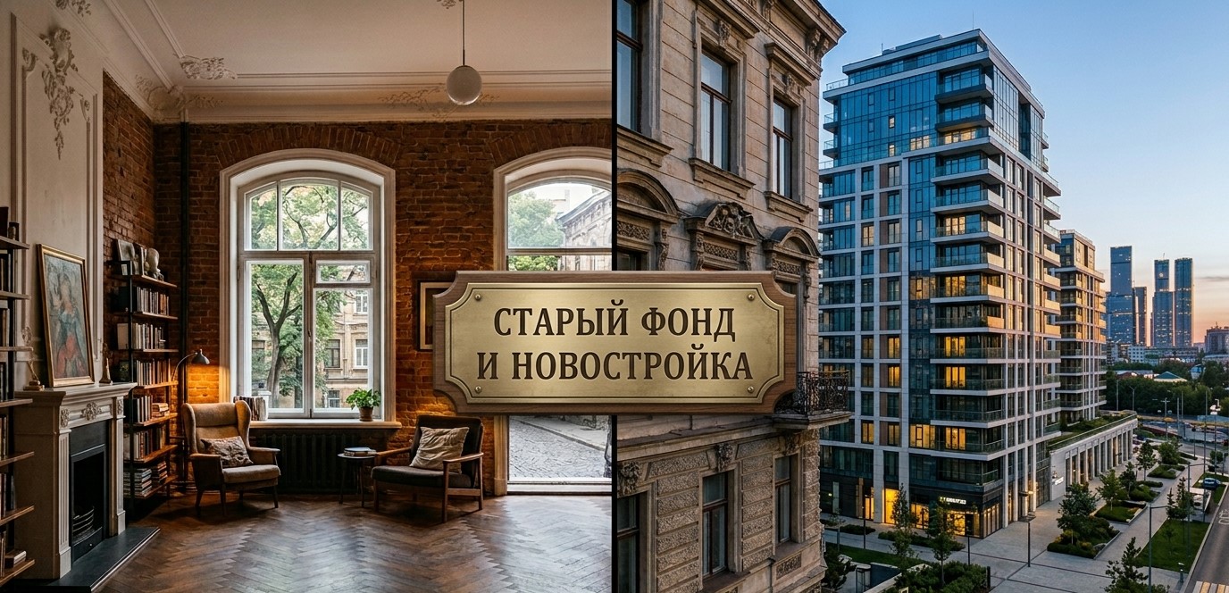 Почему квартиры в старом фонде иногда дороже новостроек?