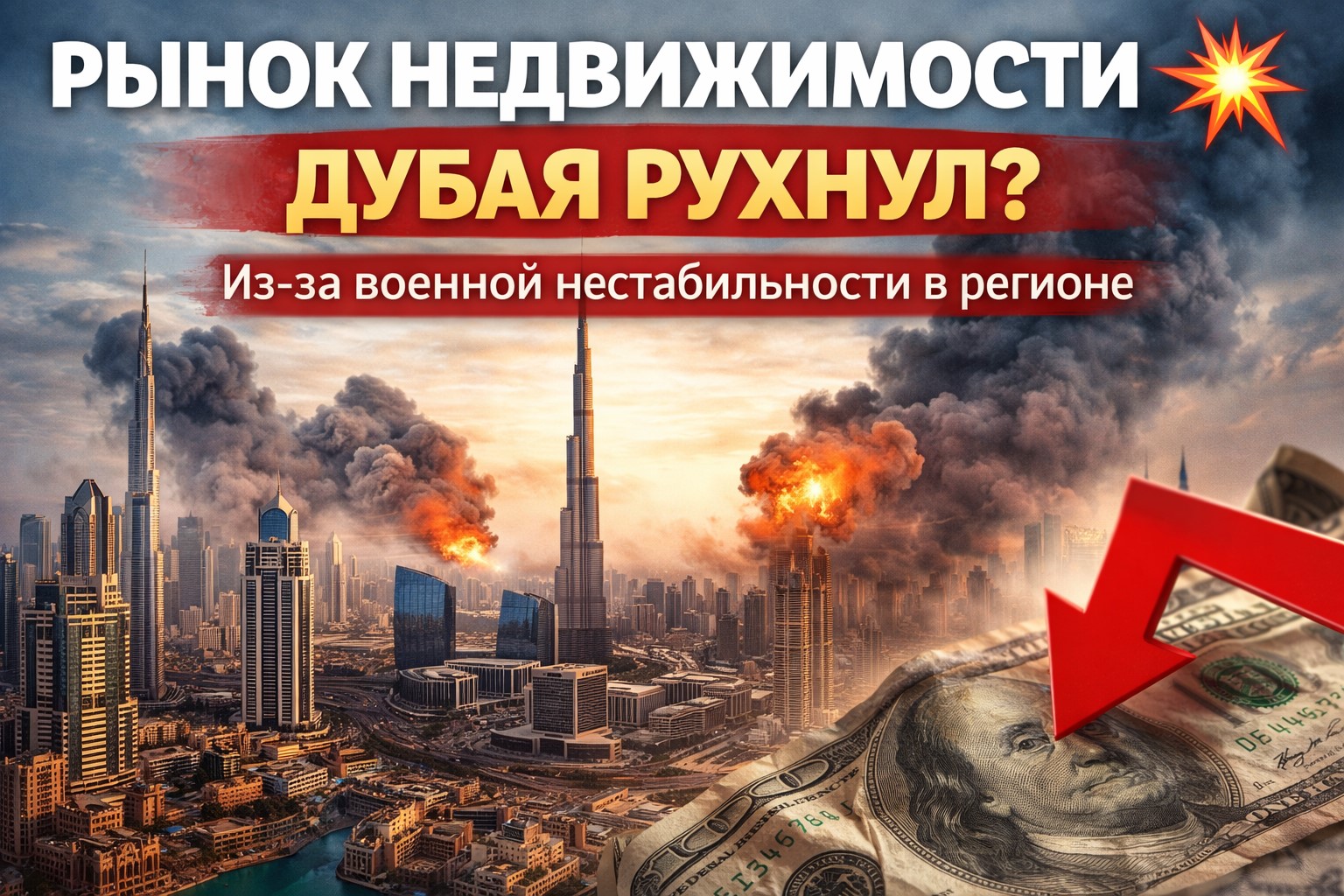 Рынок недвижимости Дубая рухнул?