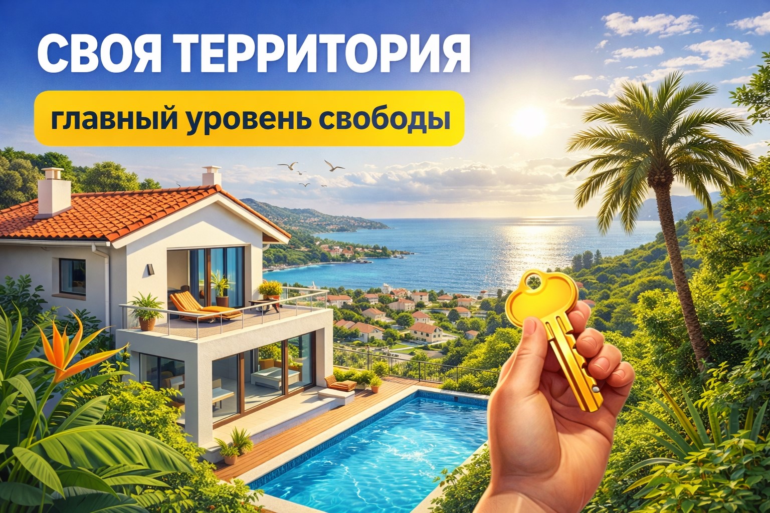 Своя территория - это ваш главный уровень свободы!