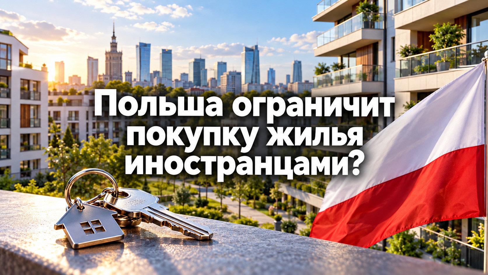 В Польше предложили ограничить покупку жилья иностранцами
