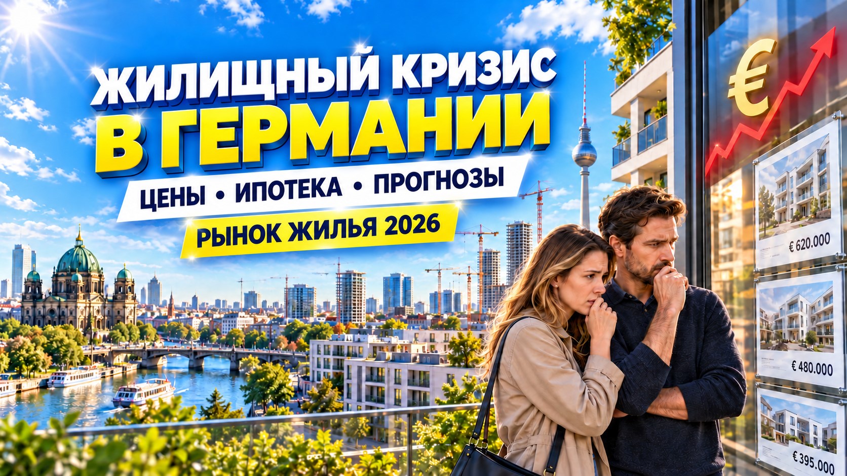 Жилищный кризис в Германии: собственная недвижимость становится недоступной для миллионов людей